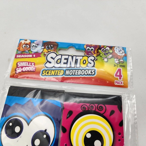 Scentos Scented Notebooks 4 Pack - Picture 3 of 6